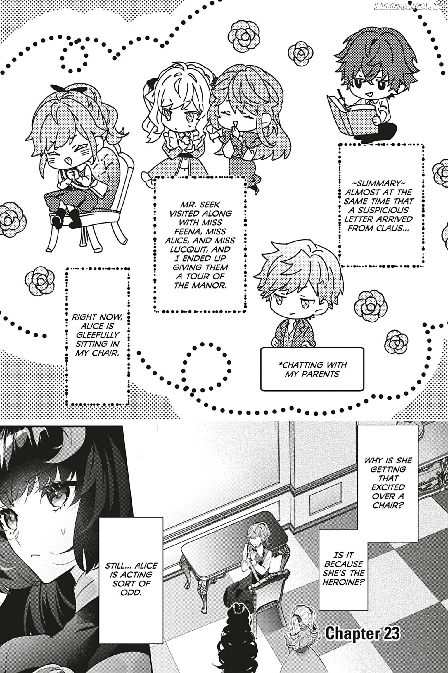 I Was Reincarnated as the Villainess in an Otome Game But the Boys Love Me Anyway! Chapter 23 - page 1