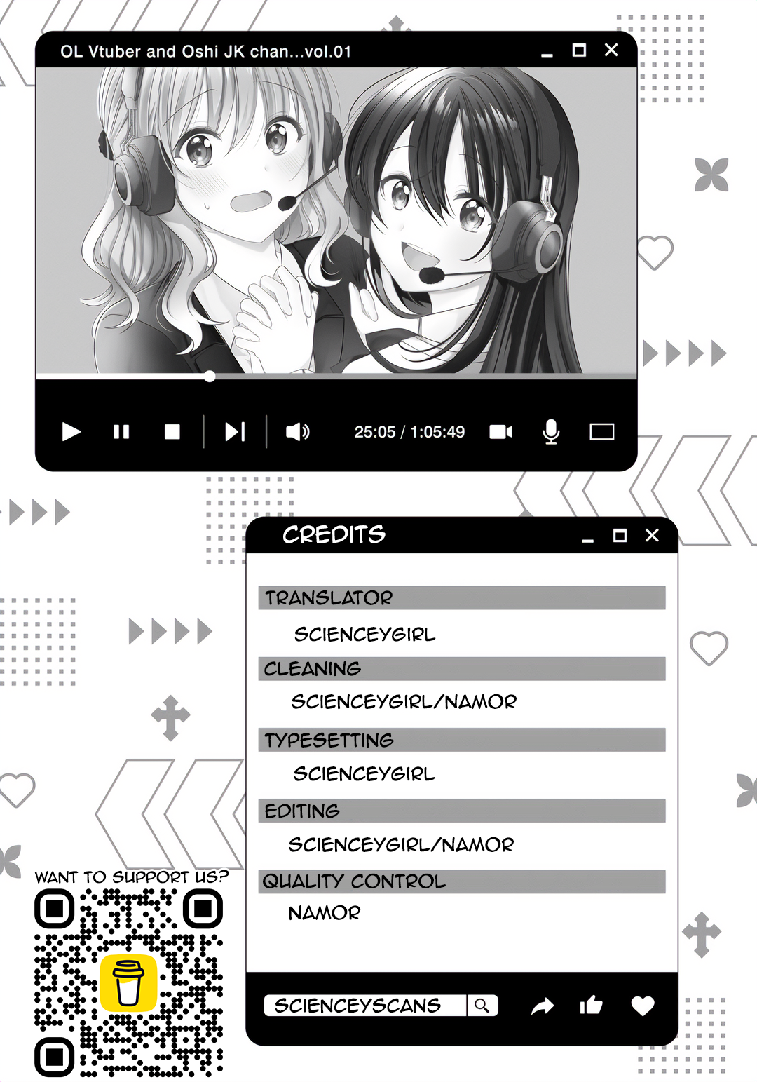 OL Vtuber to Oshi JK-chan Chapter 10 - page 14