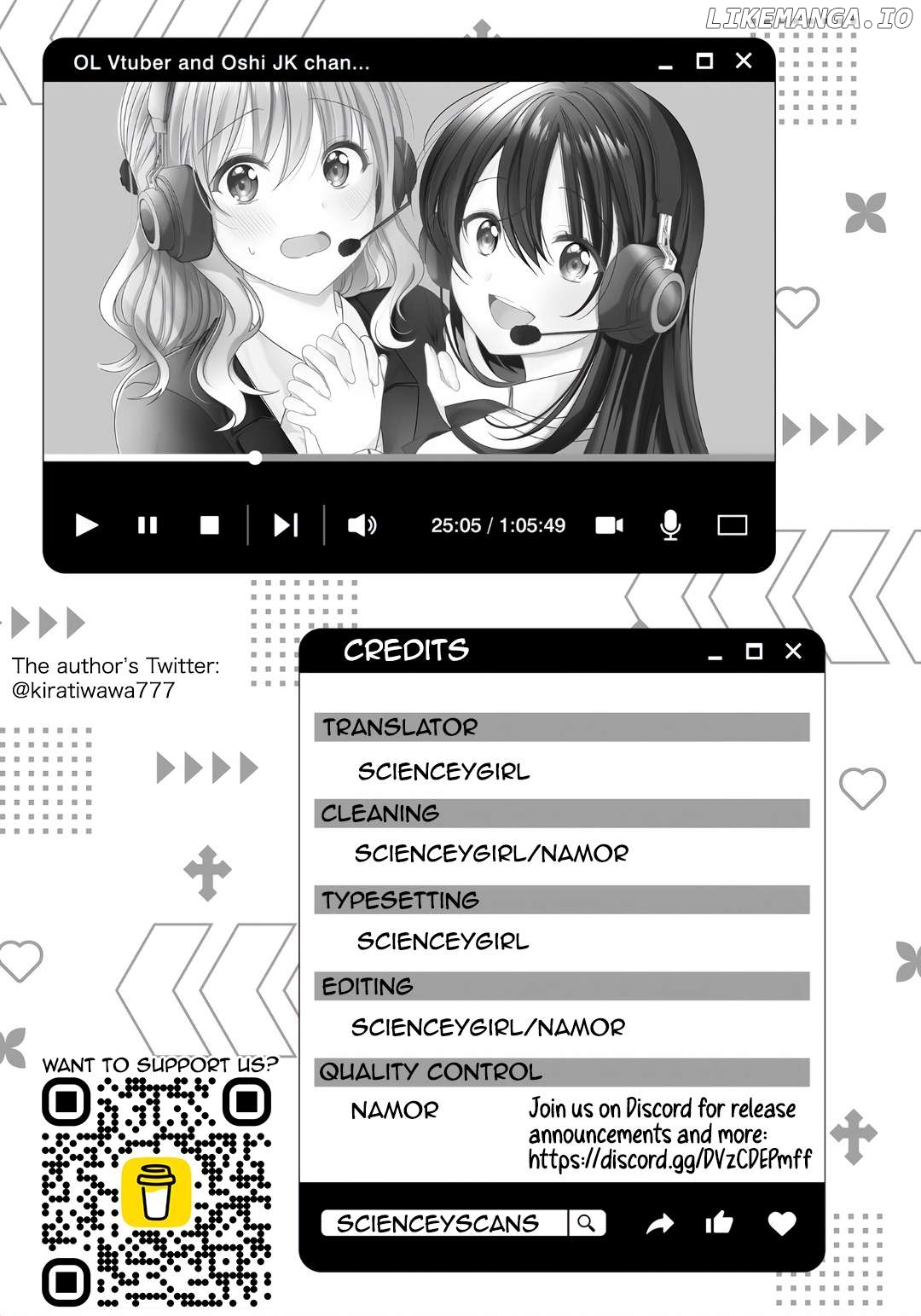 OL Vtuber to Oshi JK-chan Chapter 12 - page 19