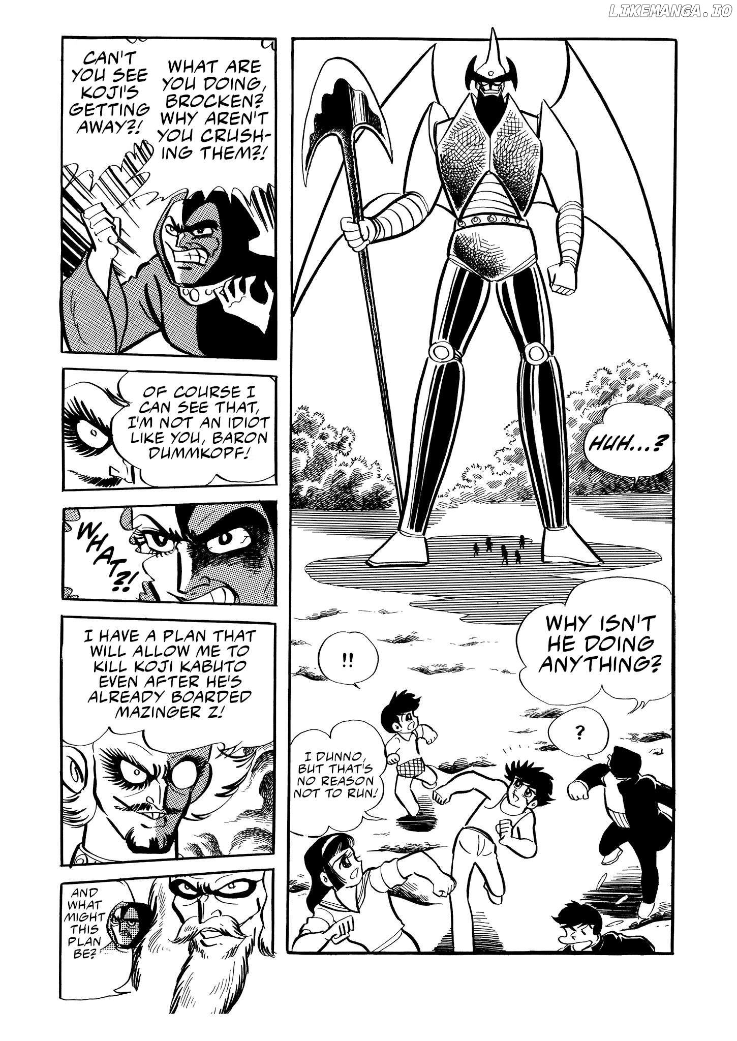 Mazinger Z (Outa Gosaku) Chapter 12 - page 21