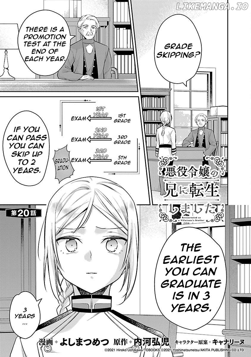 Reincarnated As A Villainess’s Brother Chapter 20 - page 6