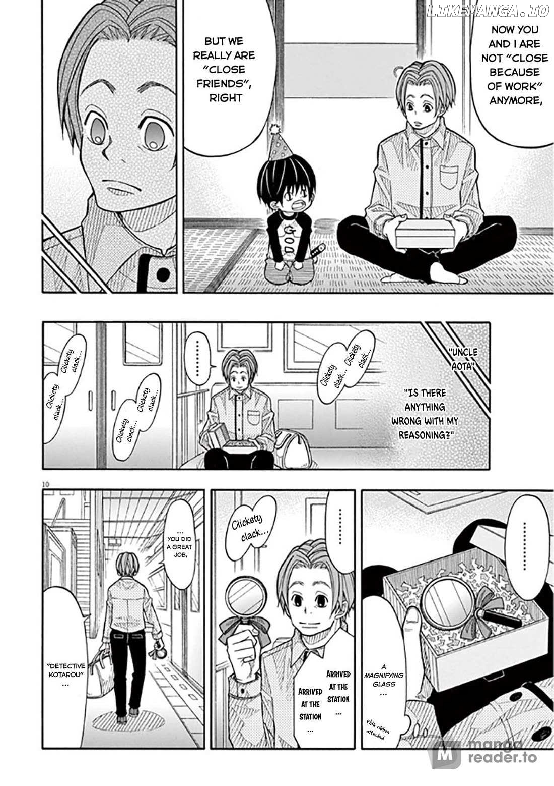 Kotaro Wa 1-Ri Kurashi Chapter 38 - page 10