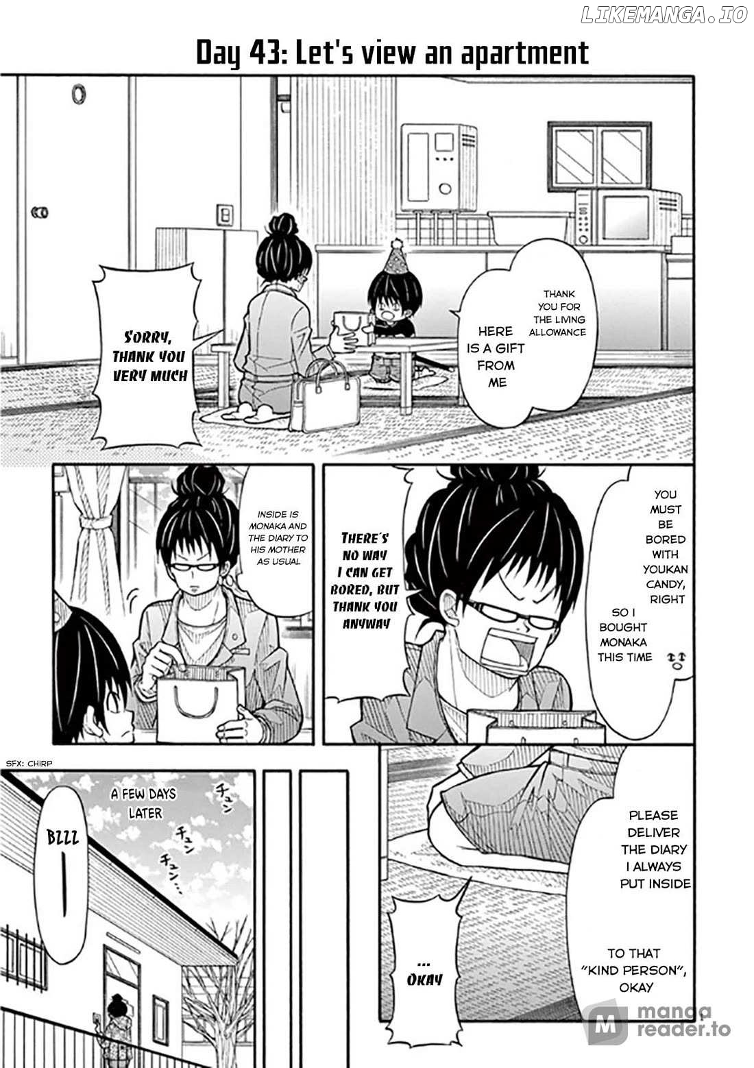 Kotaro Wa 1-Ri Kurashi Chapter 43 - page 1