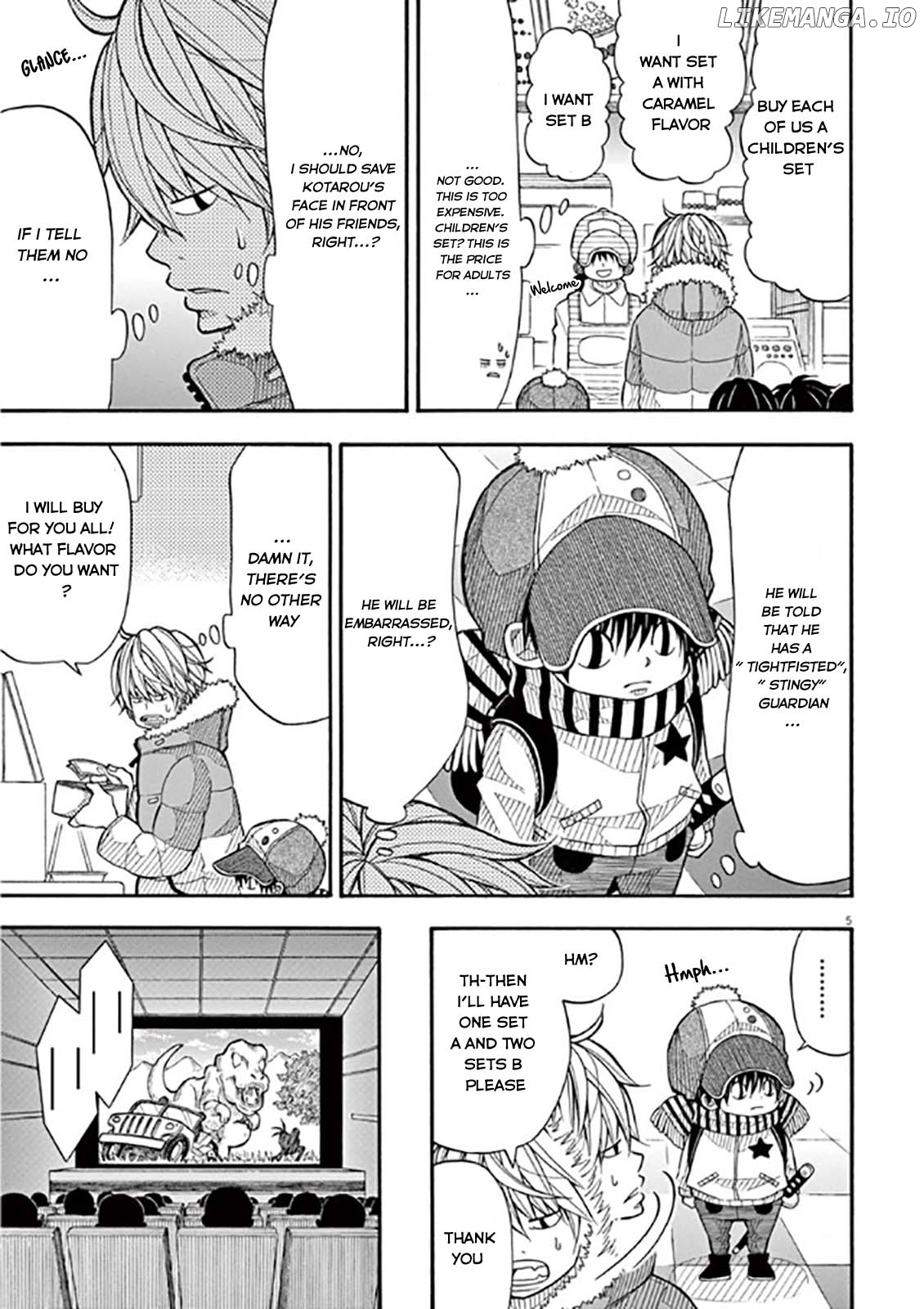 Kotaro Wa 1-Ri Kurashi Chapter 45 - page 5