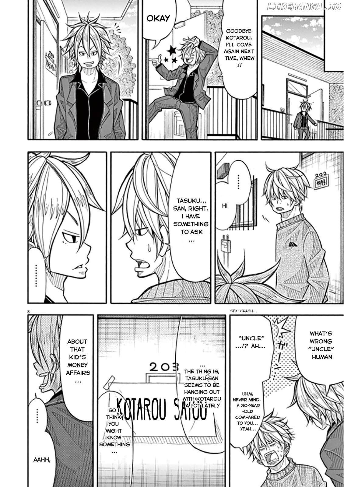 Kotaro Wa 1-Ri Kurashi Chapter 50 - page 8