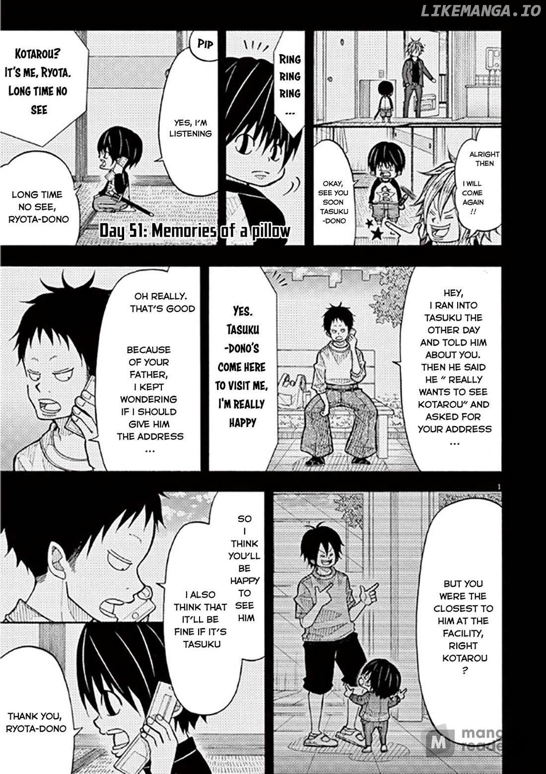 Kotaro Wa 1-Ri Kurashi Chapter 51 - page 1