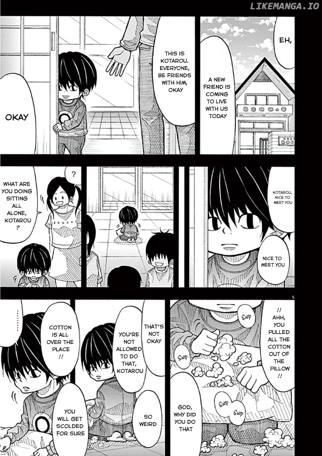 Kotaro Wa 1-Ri Kurashi Chapter 51 - page 5