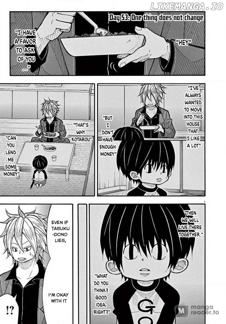 Kotaro Wa 1-Ri Kurashi Chapter 53 - page 1
