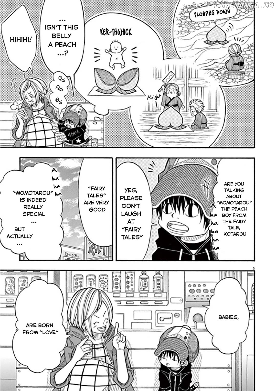 Kotaro Wa 1-Ri Kurashi Chapter 37 - page 5