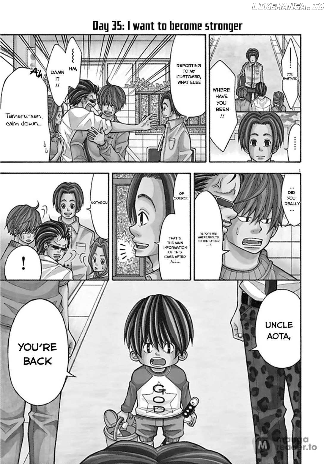 Kotaro Wa 1-Ri Kurashi Chapter 35 - page 1