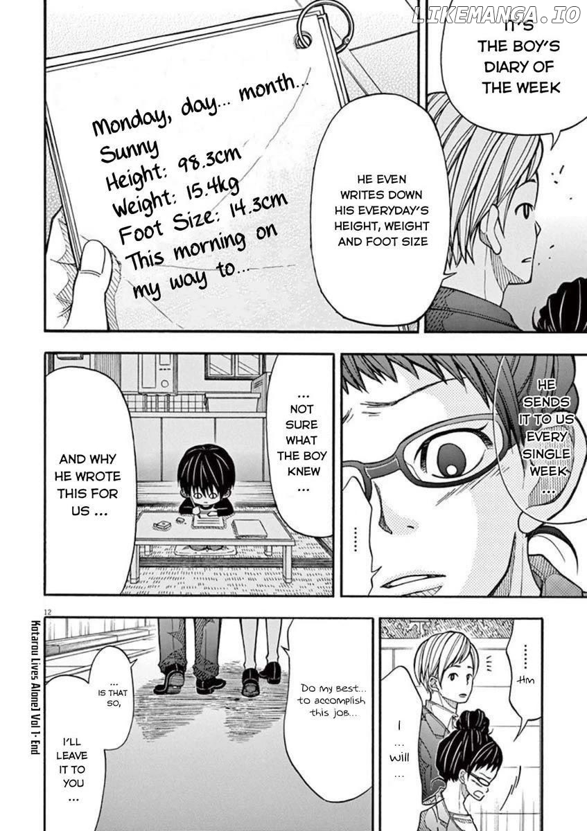 Kotaro Wa 1-Ri Kurashi Chapter 16 - page 12