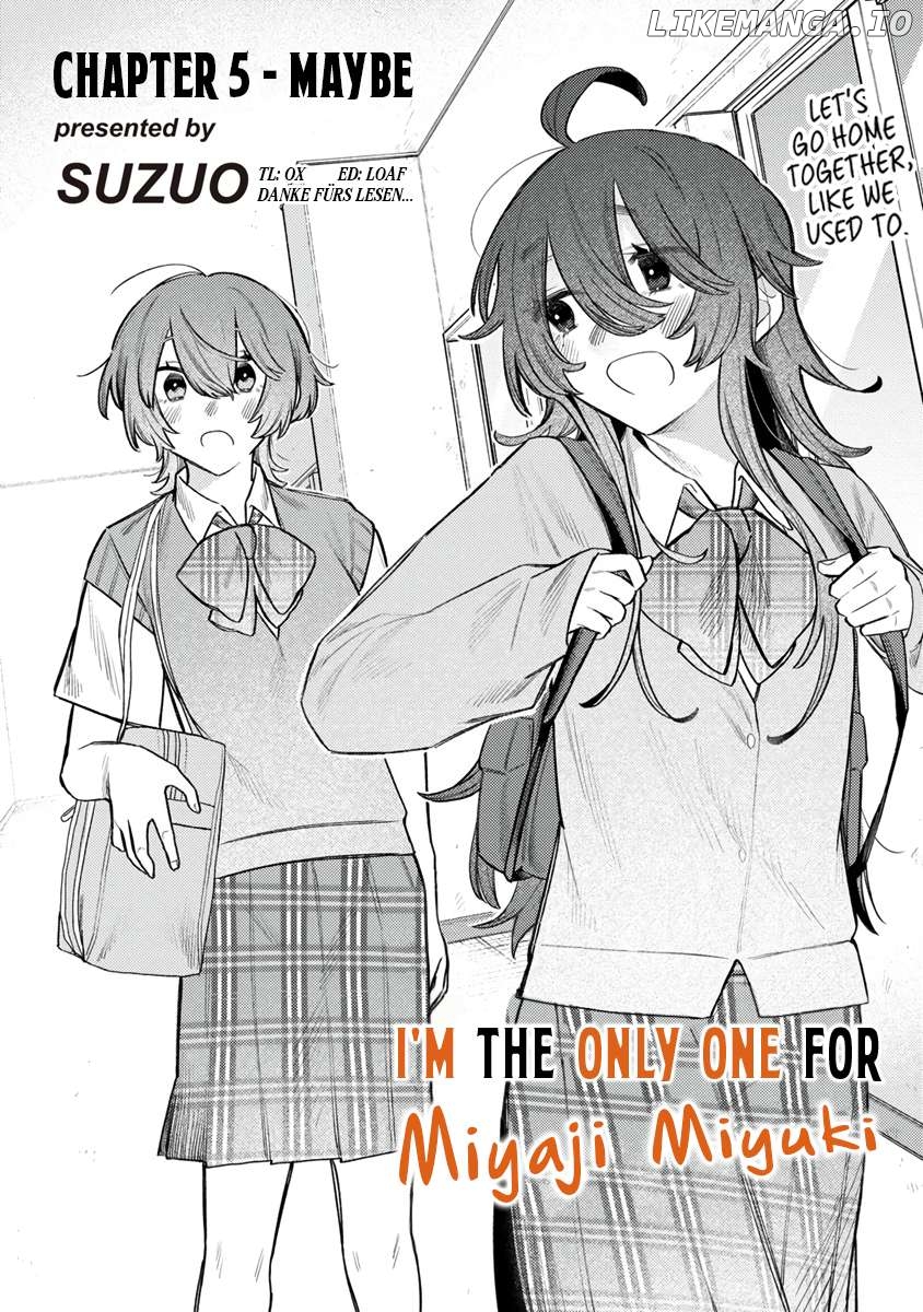 I'm the Only One for Miyaji Miyuki Chapter 5 - page 2