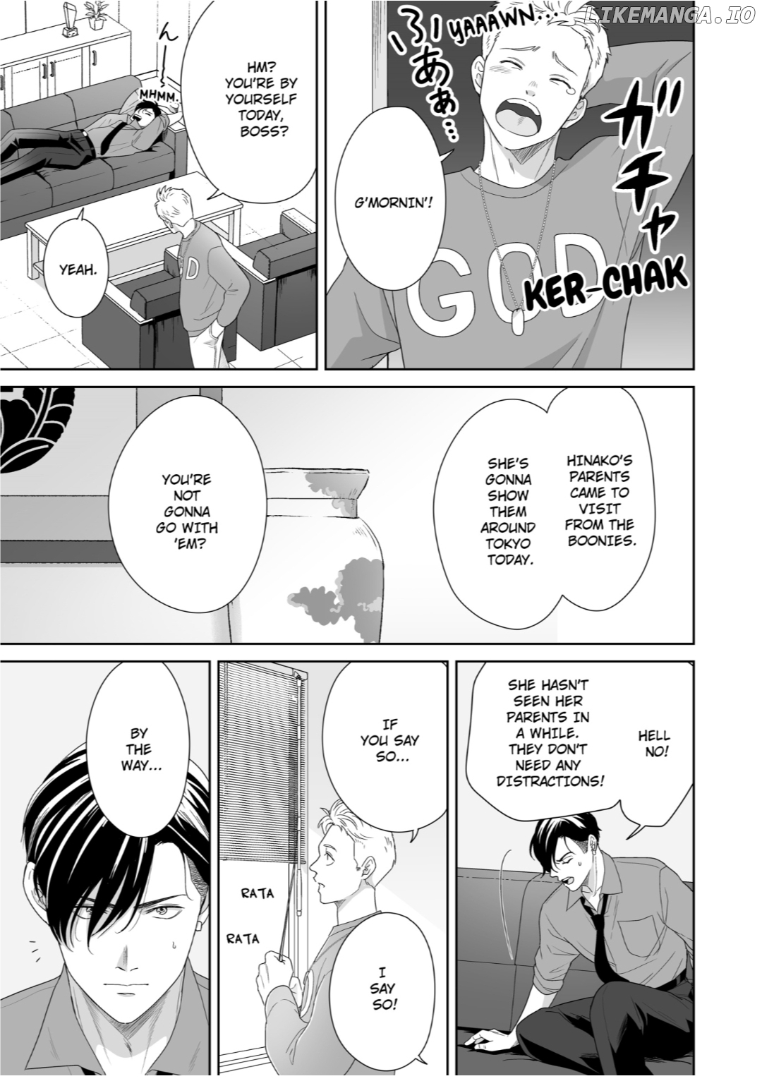 Kyokara Ore no Onnani Nareyo Dekiai Yakuza to Amai Gisokekkon Chapter 37 - page 3