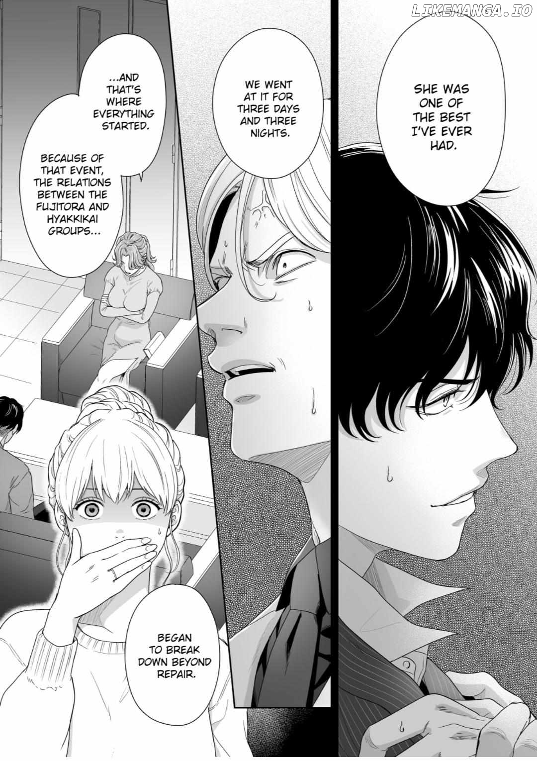 Kyokara Ore no Onnani Nareyo Dekiai Yakuza to Amai Gisokekkon Chapter 41 - page 4