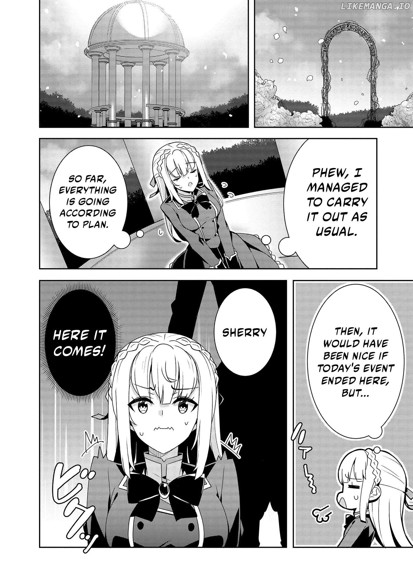 Oiroke Event no Ousa ni Teihyou no Aru Watashi desu ga Rival Reijou to shite no Shimei wo Hatashimasu Chapter 2 - page 21