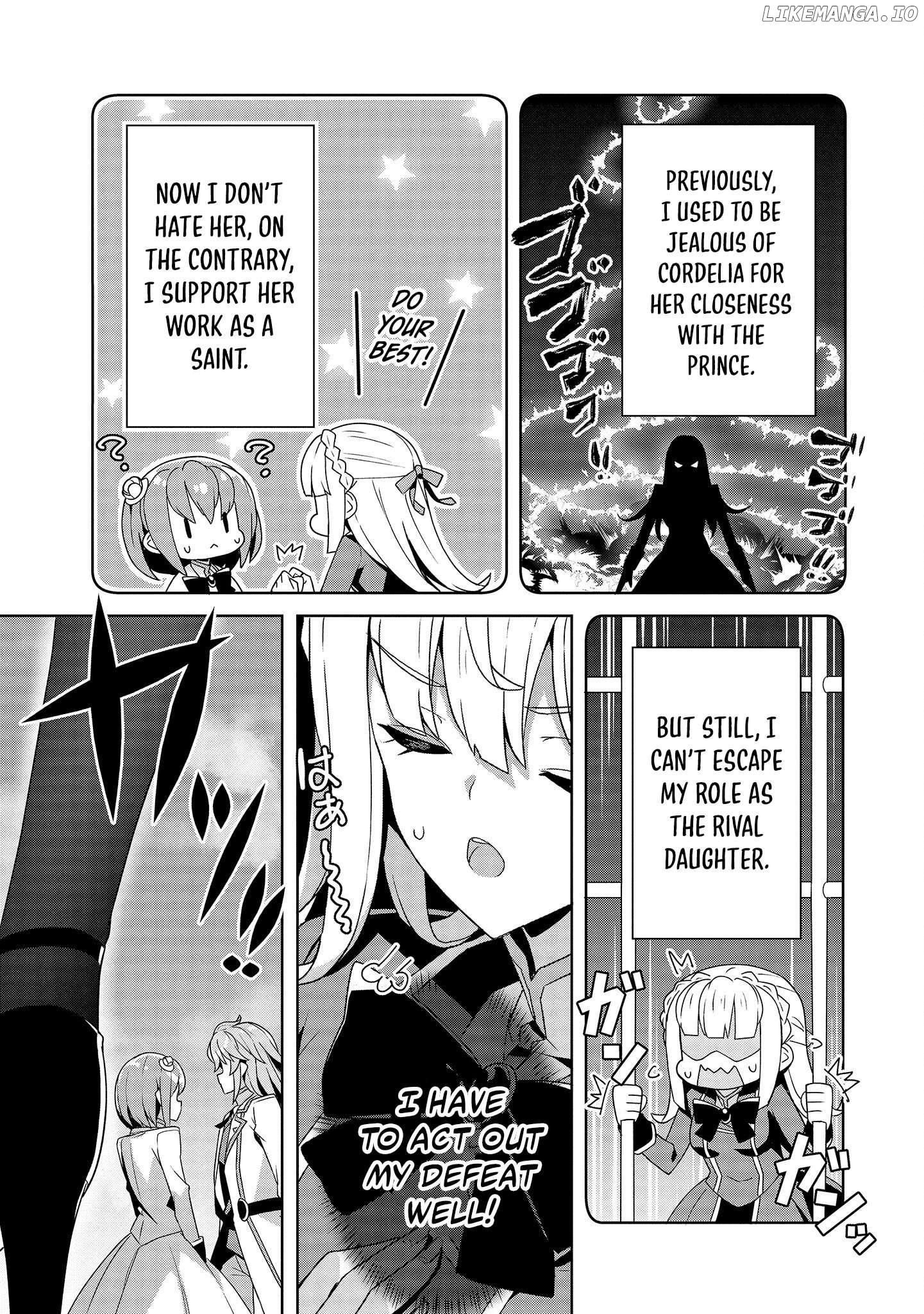 Oiroke Event no Ousa ni Teihyou no Aru Watashi desu ga Rival Reijou to shite no Shimei wo Hatashimasu Chapter 2 - page 9
