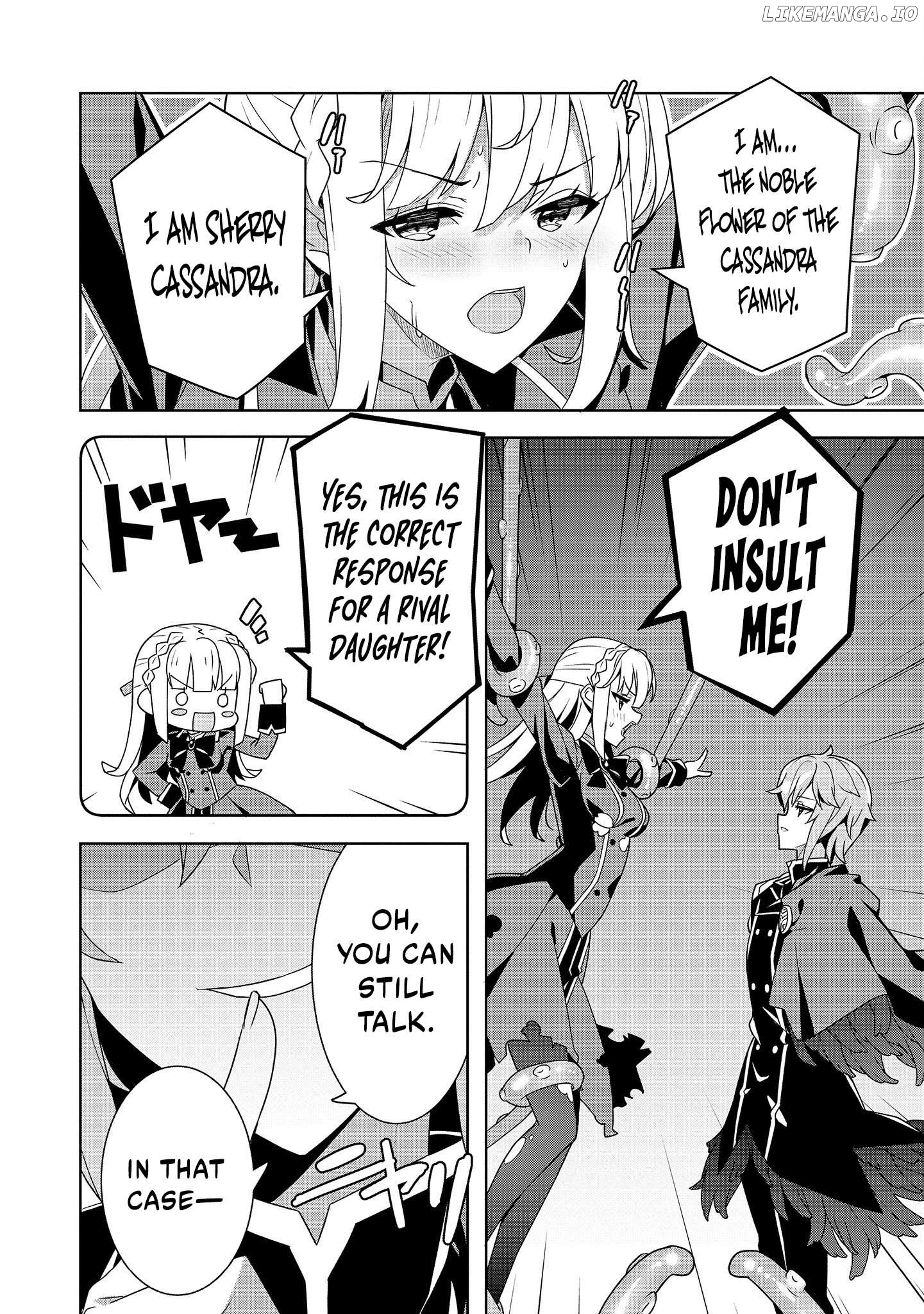 Oiroke Event no Ousa ni Teihyou no Aru Watashi desu ga Rival Reijou to shite no Shimei wo Hatashimasu Chapter 3 - page 10