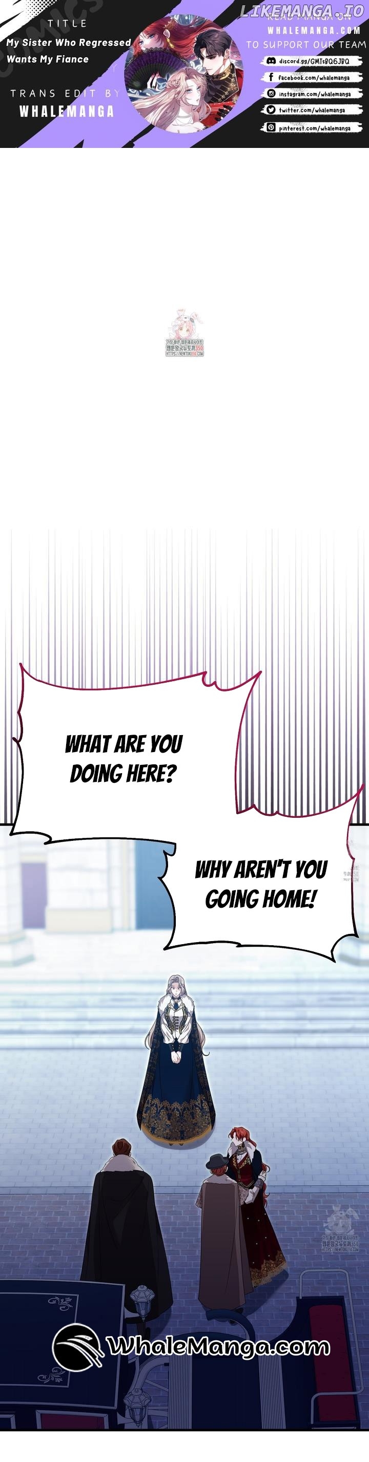 My Sister Who Regressed Wants My Fiance Chapter 20 - page 1