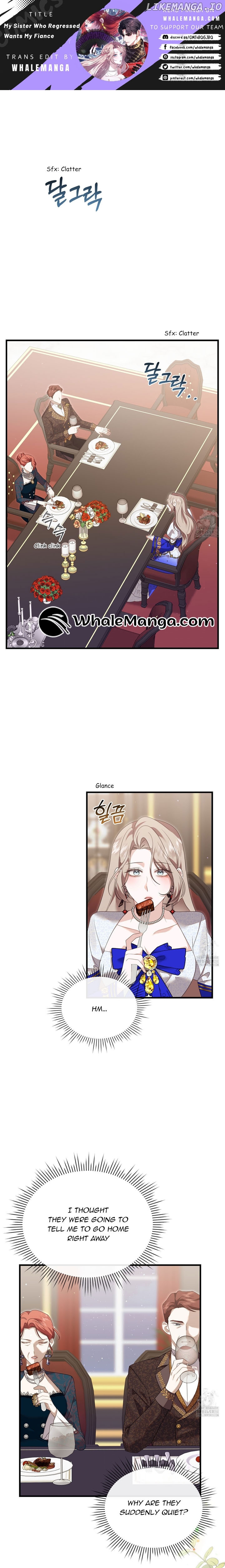 My Sister Who Regressed Wants My Fiance Chapter 21 - page 1