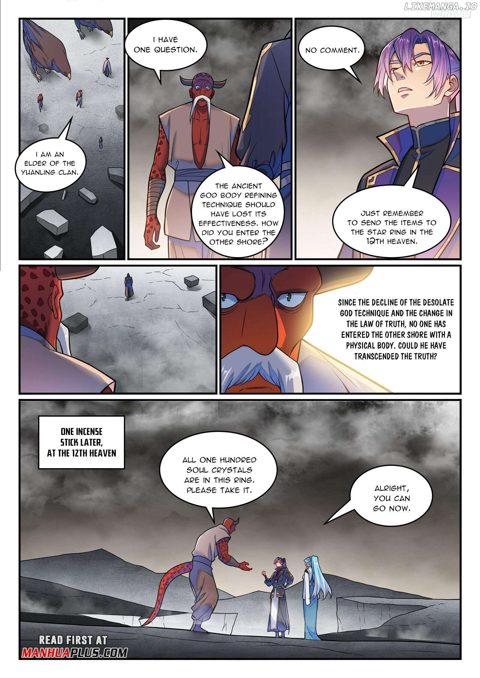Apotheosis - Manhua Chapter 1231 - page 4