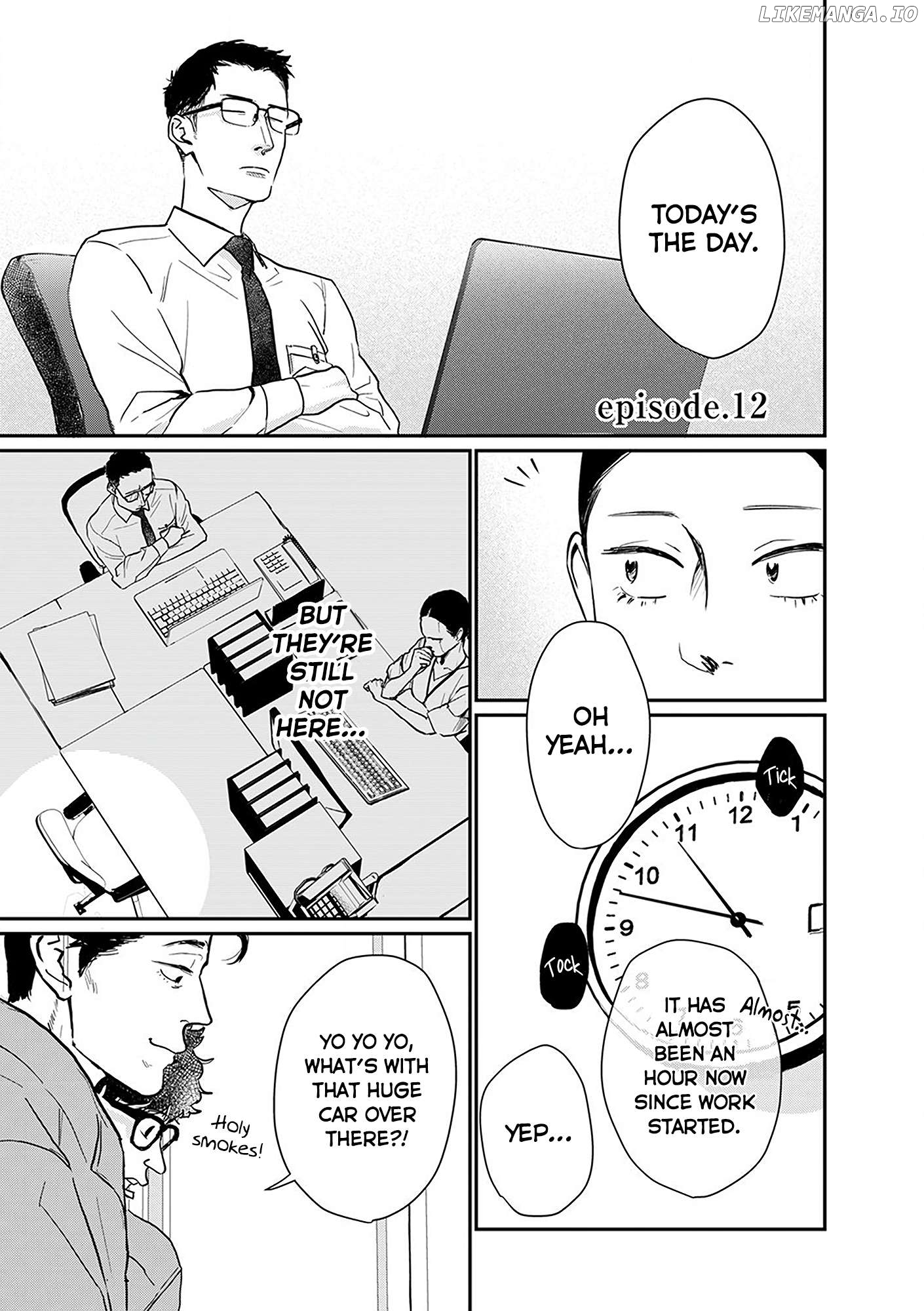 Me No Doku Sugiru Shokuba No Futari Chapter 12 - page 1