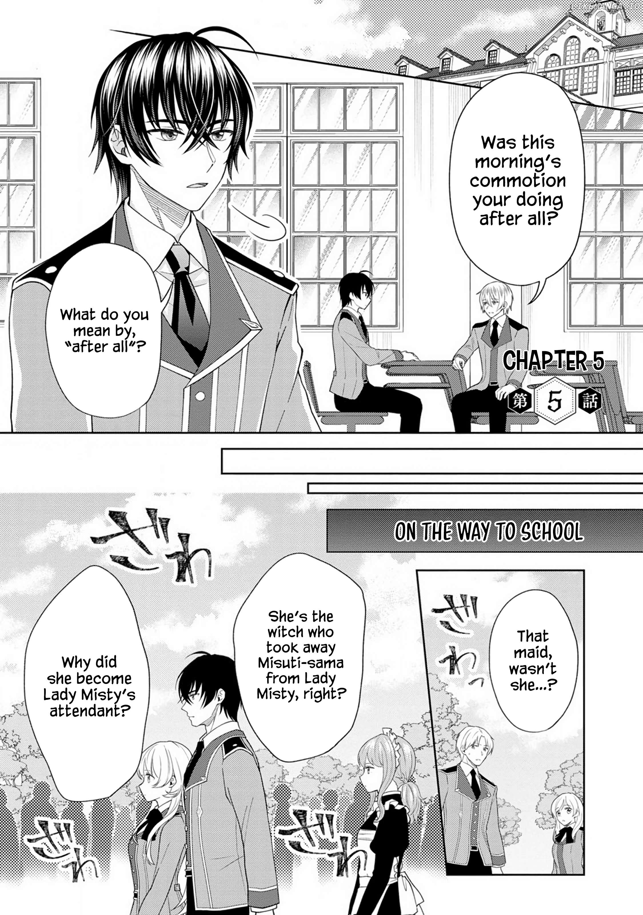 Kishi Danchou no Musuko wa Akuyaku Reijou wo Dekiai suru Chapter 5 - page 2