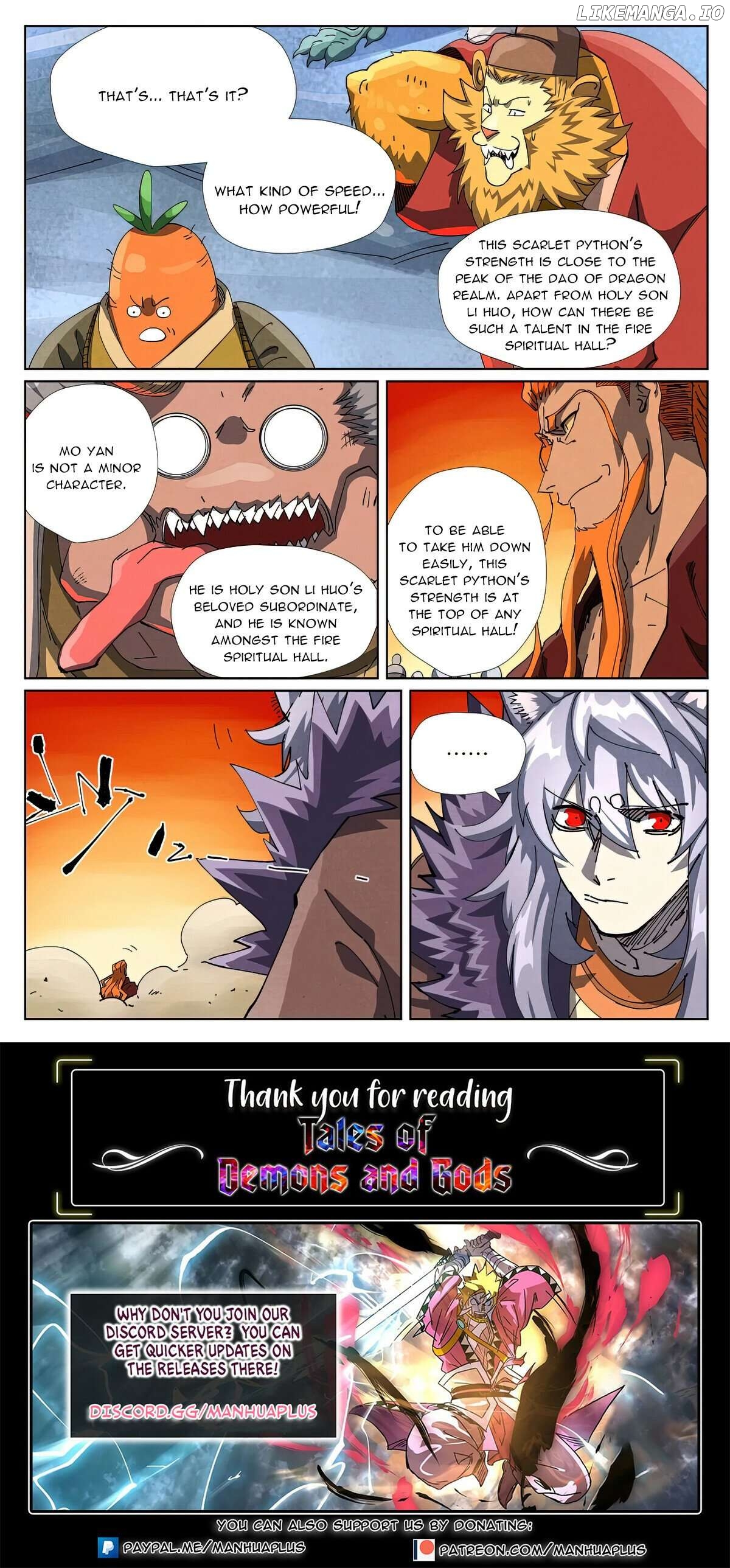 Tales of Demons and Gods Chapter 483.1 - page 9