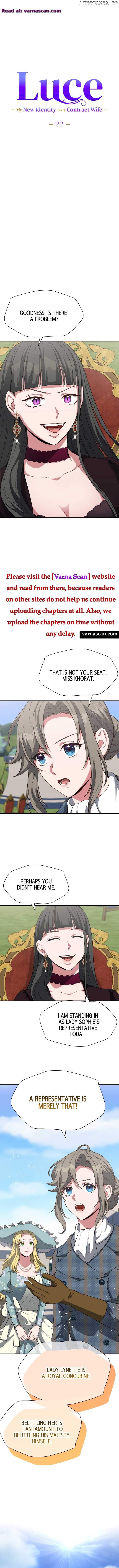 Luce: My New Identity as a Contract Wife Chapter 22 - page 2