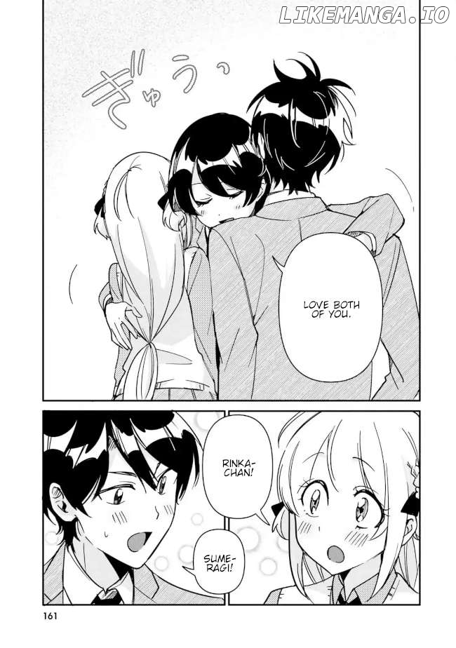 Kono Sankaku Love Come wa Shiawase ni Naru Gime ga Aru Chapter 13 - page 17