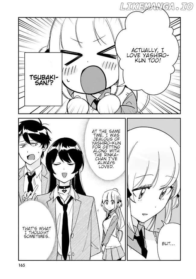 Kono Sankaku Love Come wa Shiawase ni Naru Gime ga Aru Chapter 13 - page 21