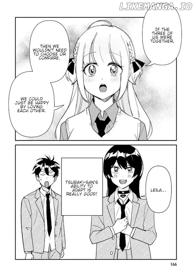 Kono Sankaku Love Come wa Shiawase ni Naru Gime ga Aru Chapter 13 - page 22