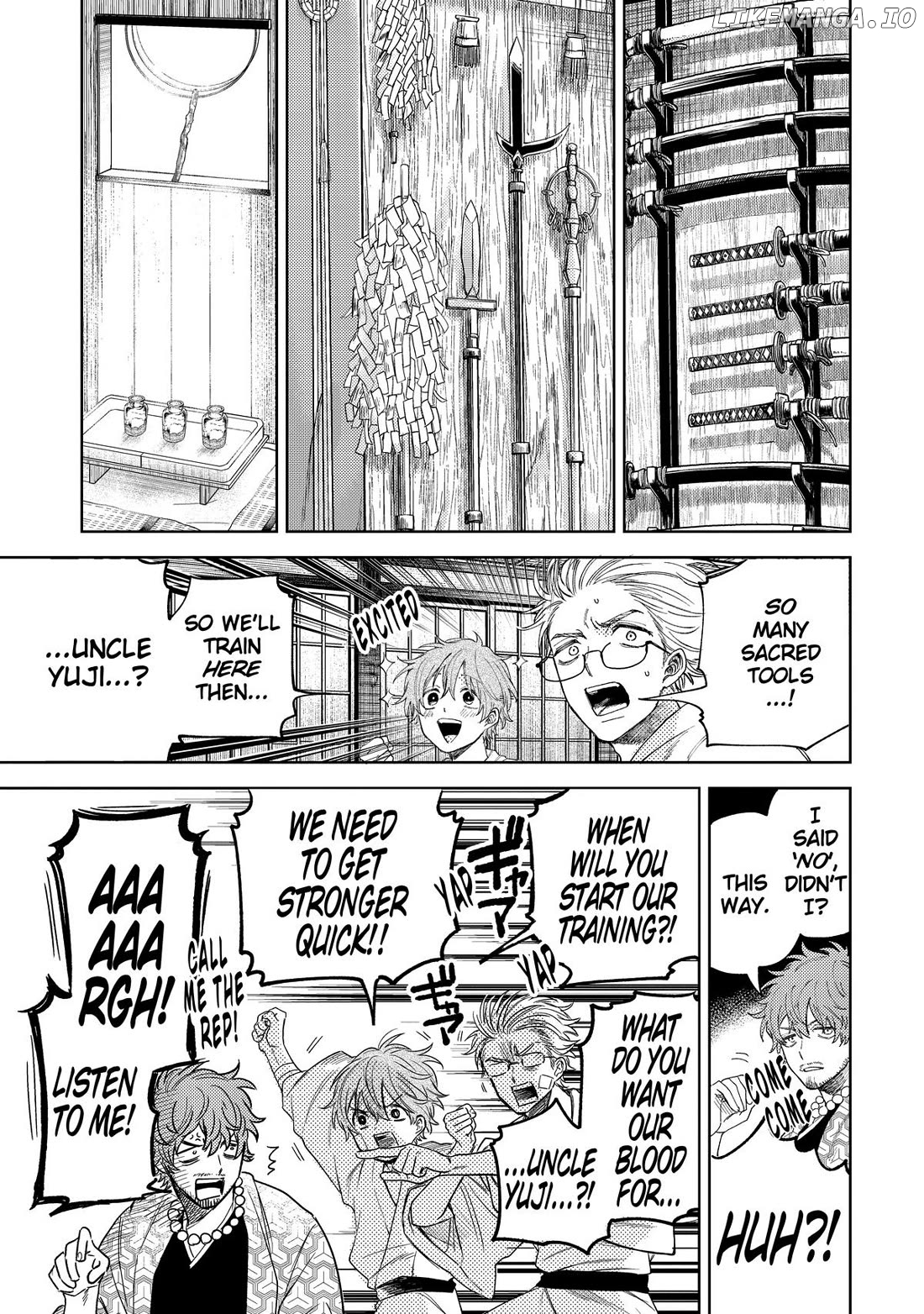 Tenguharai no Sankyoudai Chapter 15 - page 3