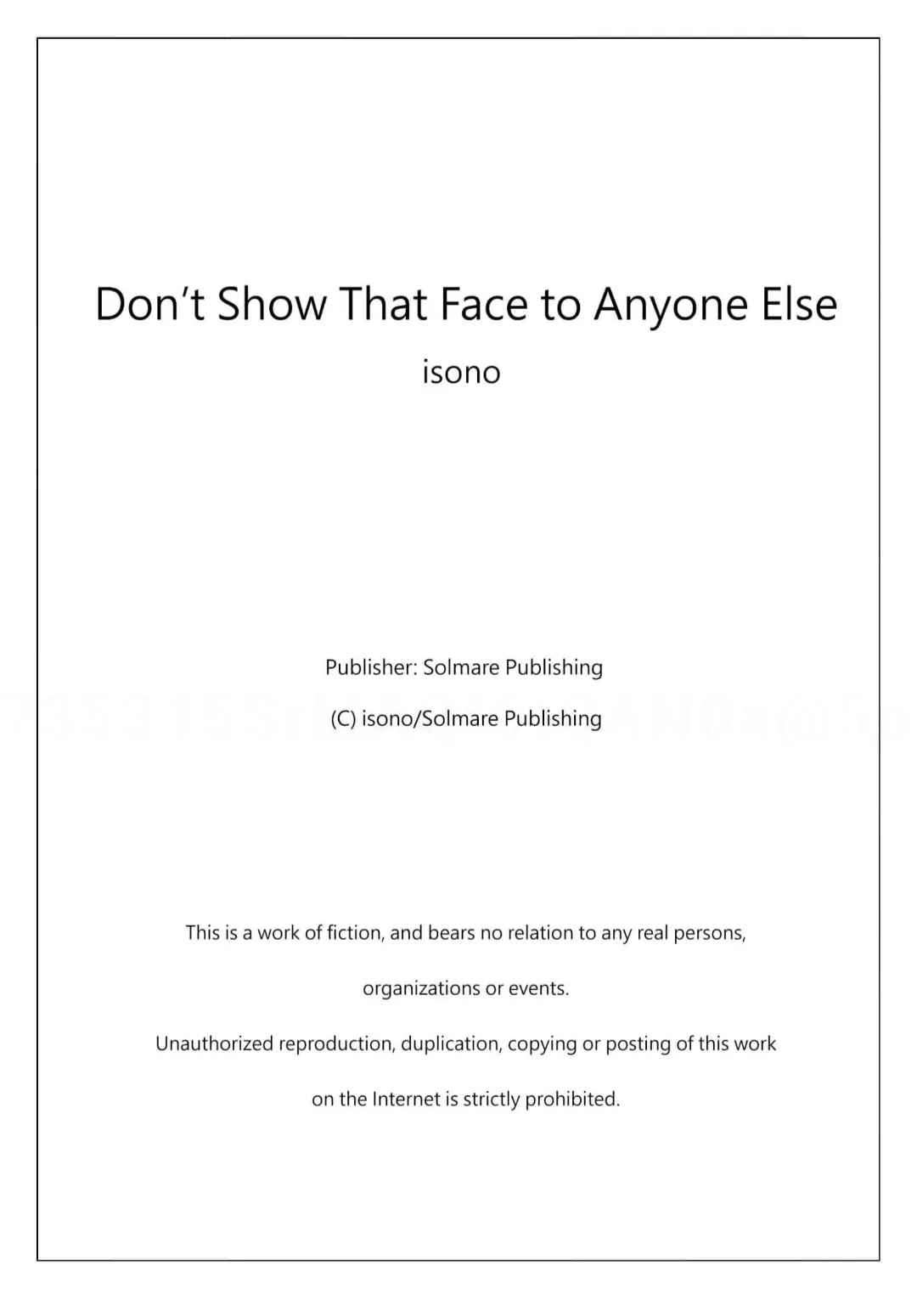 Don't Show That Face to Anyone Else Chapter 10 - page 27