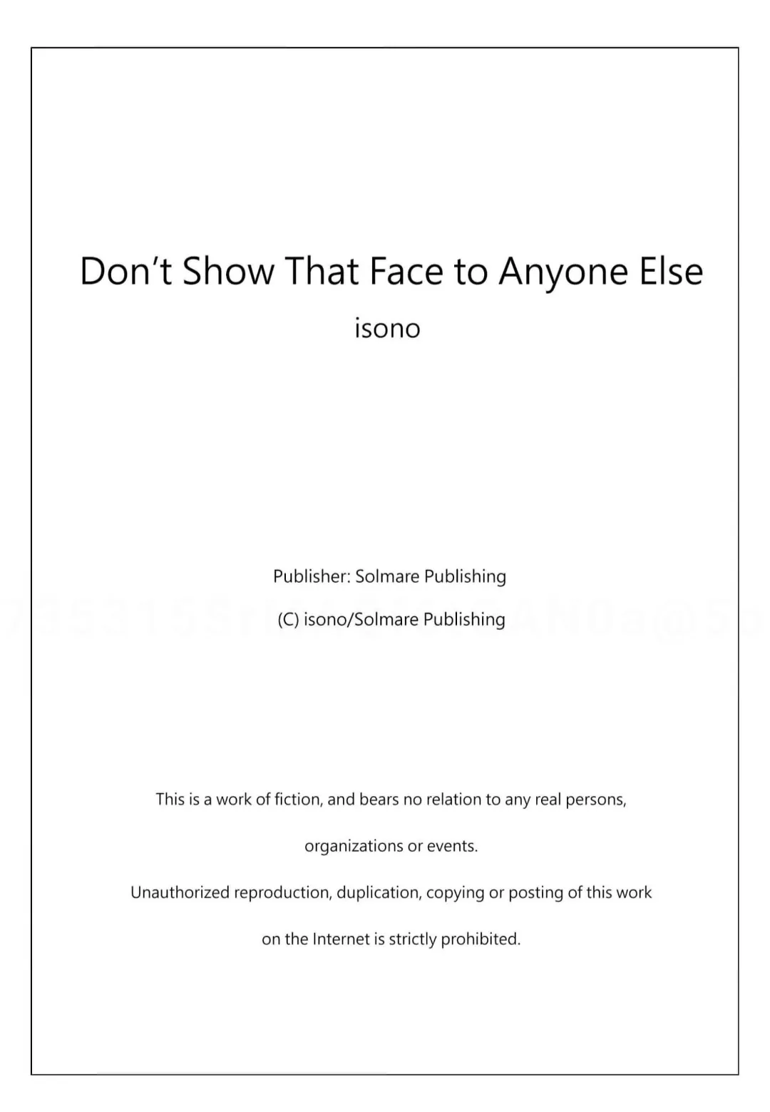 Don't Show That Face to Anyone Else Chapter 11 - page 27