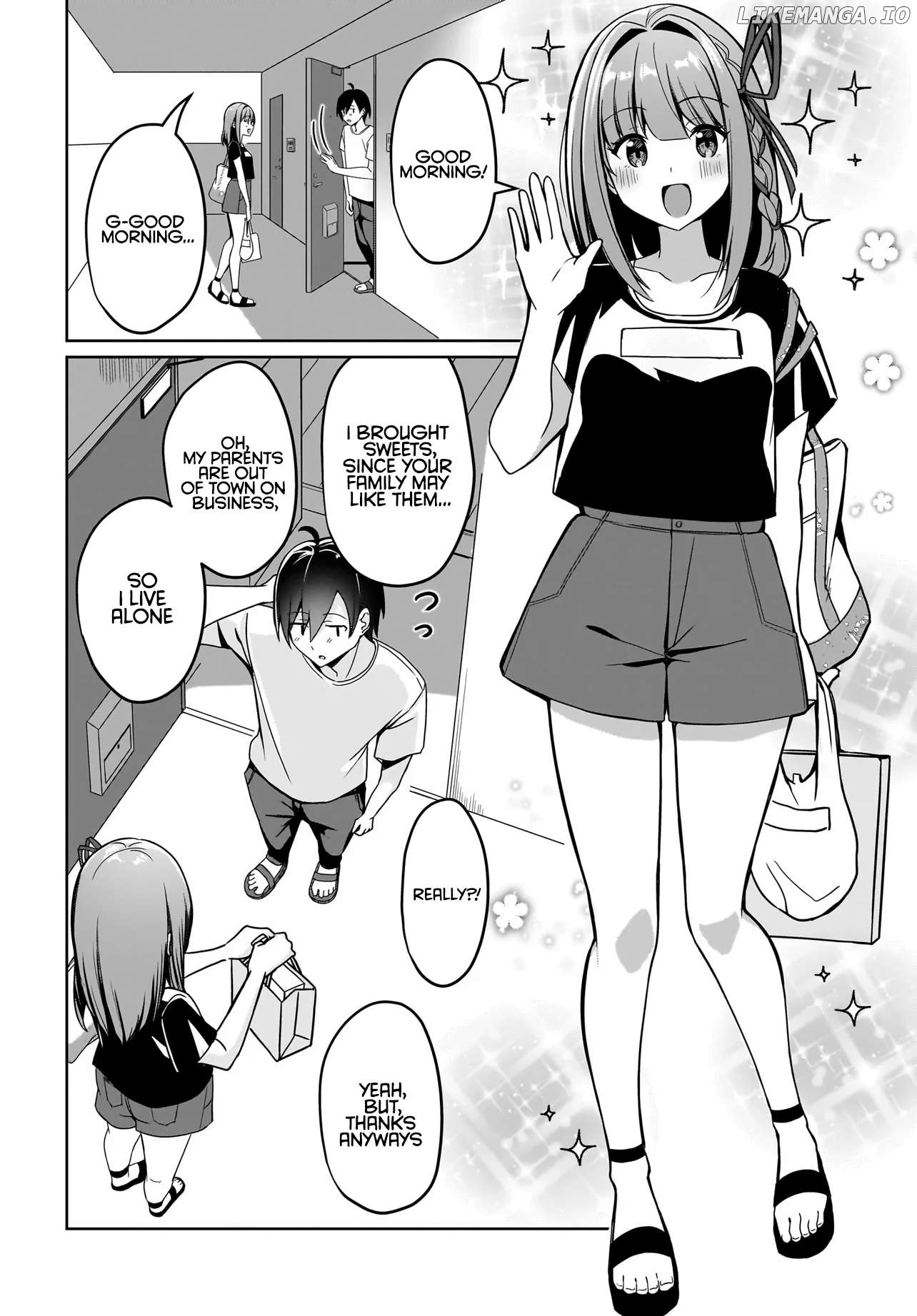 Maigo no Onnanoko o Ie Made Todoketara, Genkan kara Detekita no wa Gakunen Ichi no Bishoujo deshita Chapter 2 - page 10