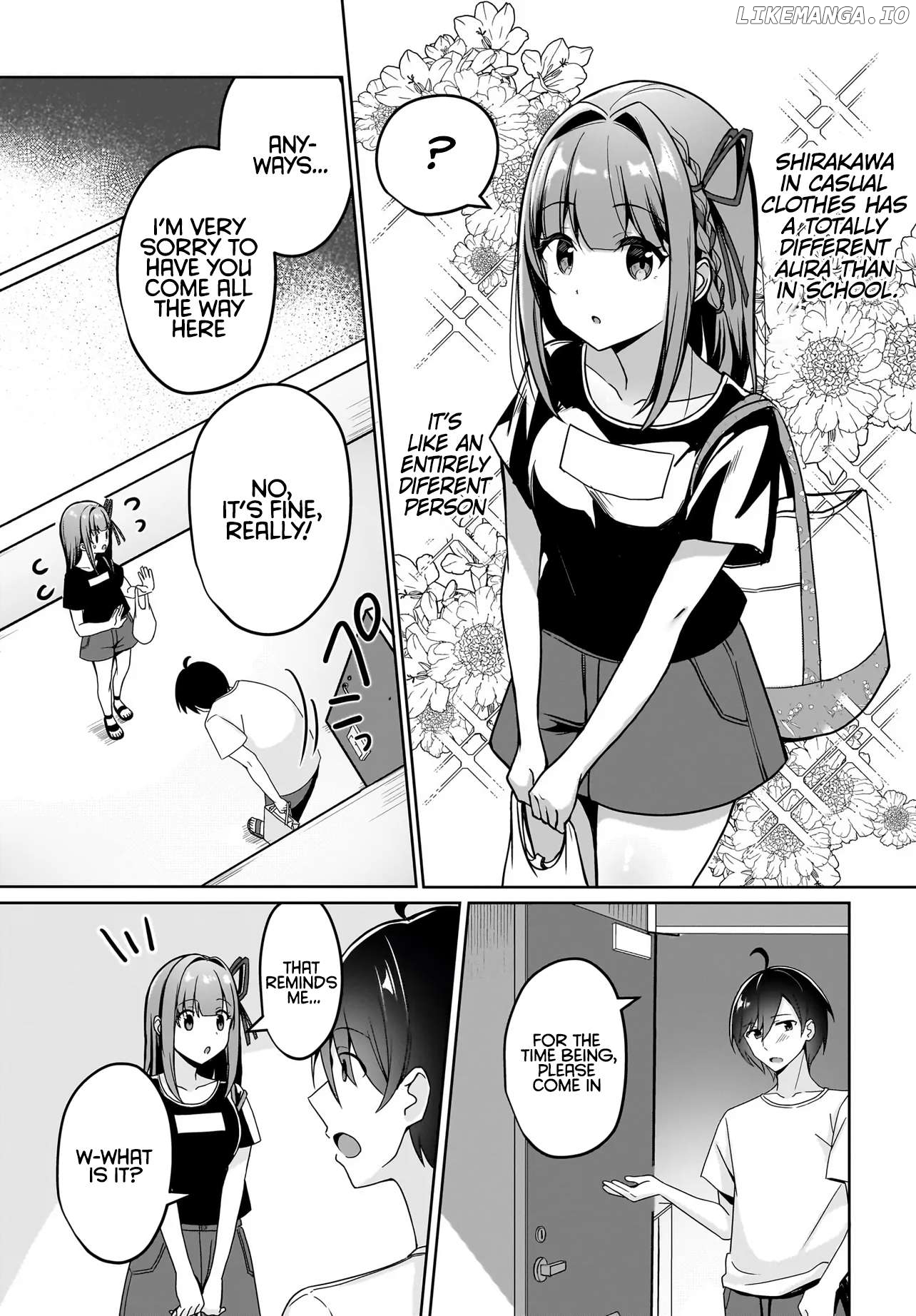 Maigo no Onnanoko o Ie Made Todoketara, Genkan kara Detekita no wa Gakunen Ichi no Bishoujo deshita Chapter 2 - page 11