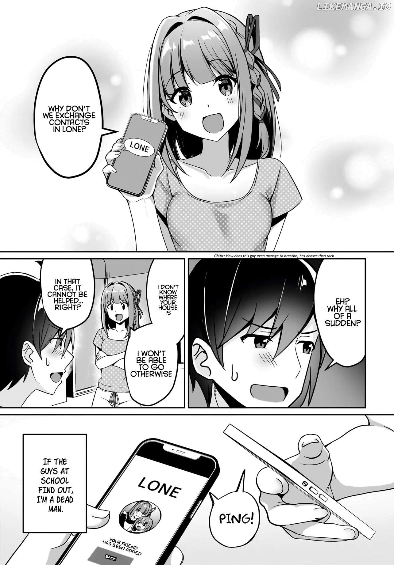 Maigo no Onnanoko o Ie Made Todoketara, Genkan kara Detekita no wa Gakunen Ichi no Bishoujo deshita Chapter 2 - page 7