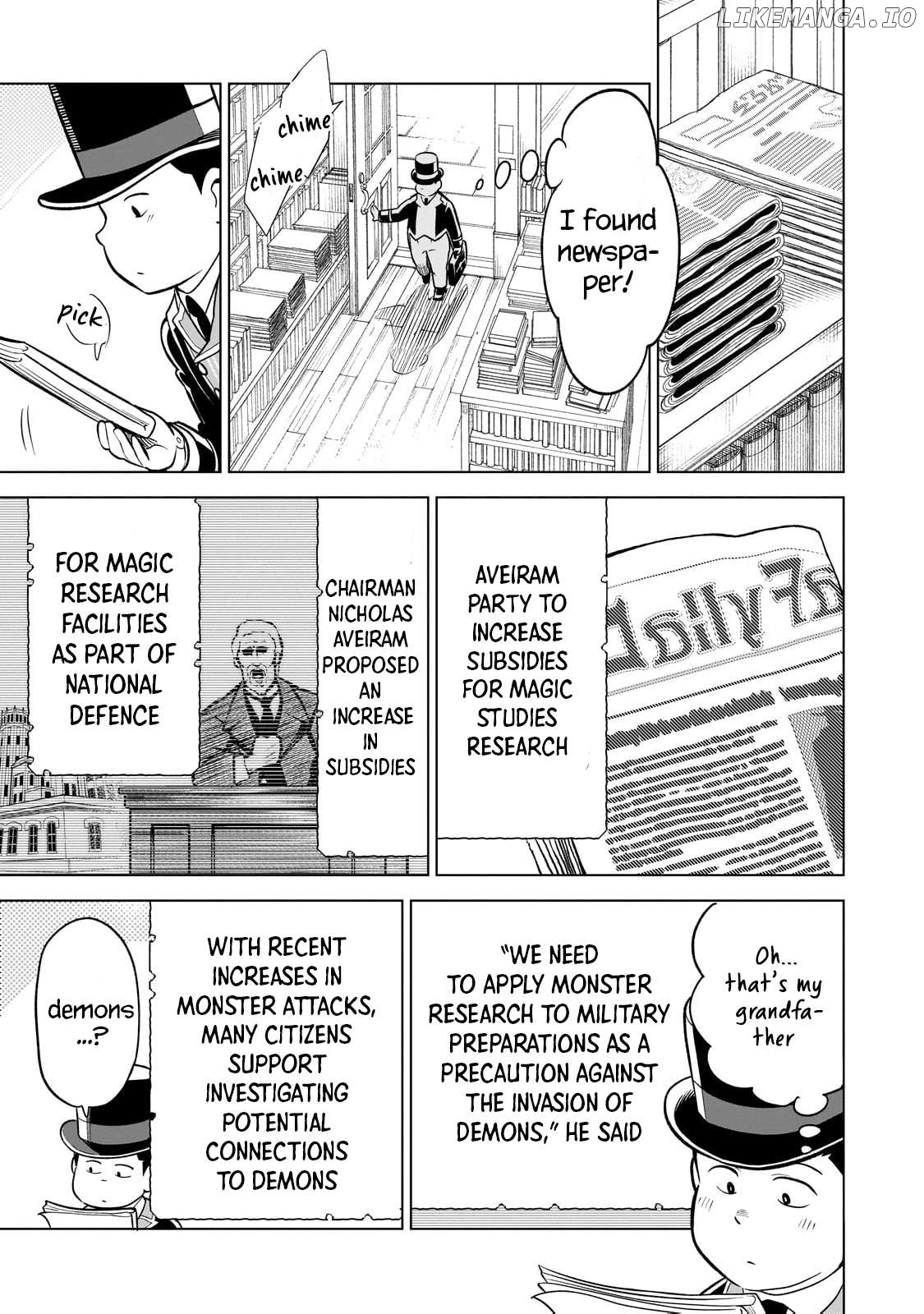 8-sai kara Hajimeru Mahougaku Chapter 4 - page 13
