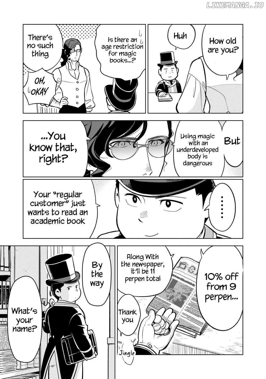 8-sai kara Hajimeru Mahougaku Chapter 4 - page 23
