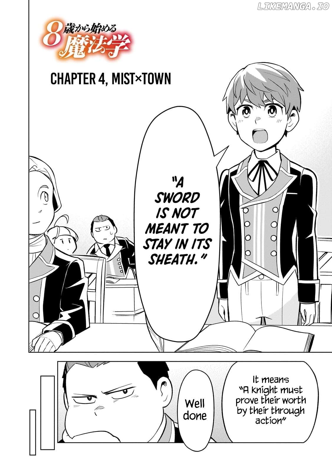 8-sai kara Hajimeru Mahougaku Chapter 4 - page 4
