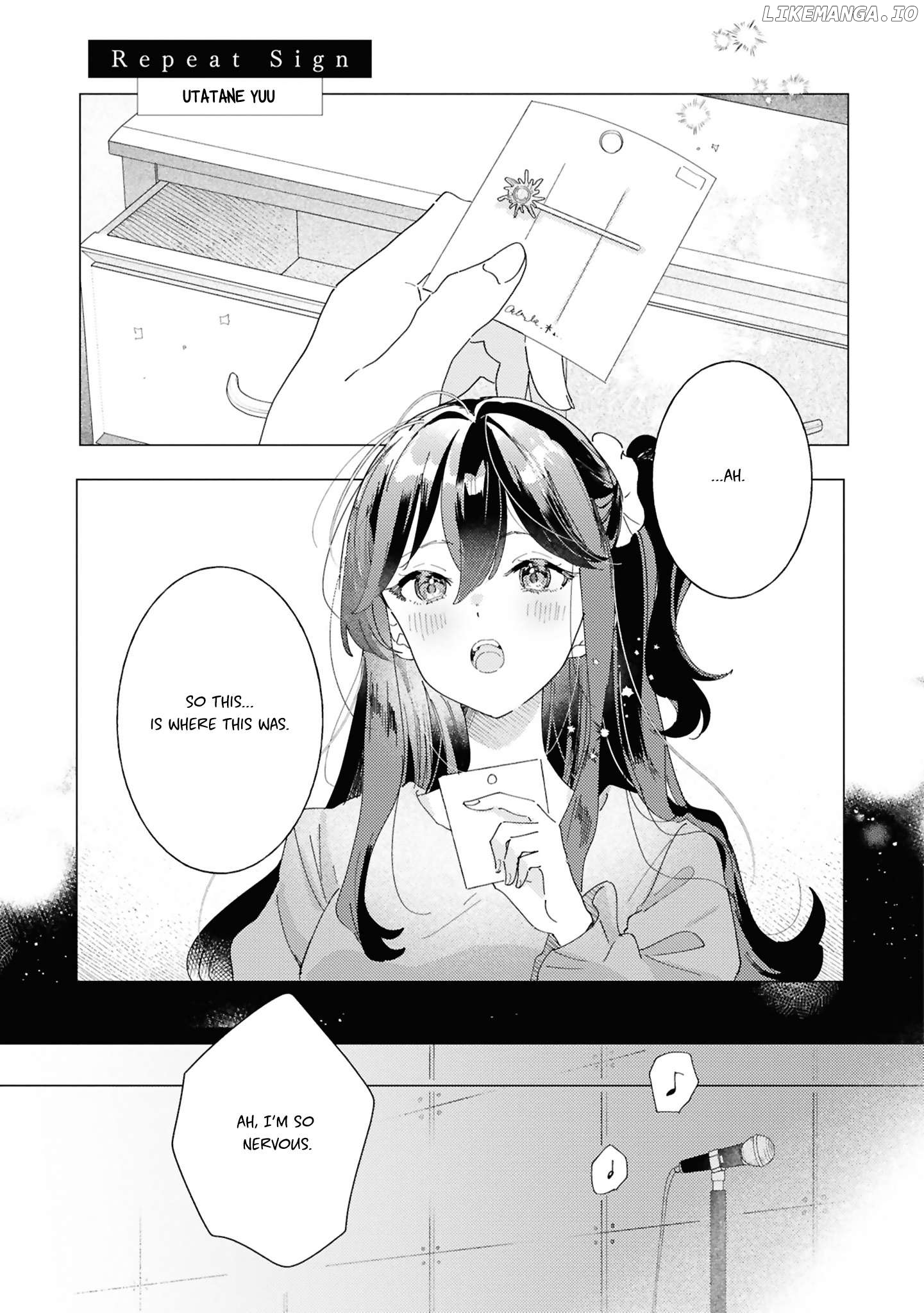Whisper Me a Love Song Official Comic Anthology Chapter 4 - page 1