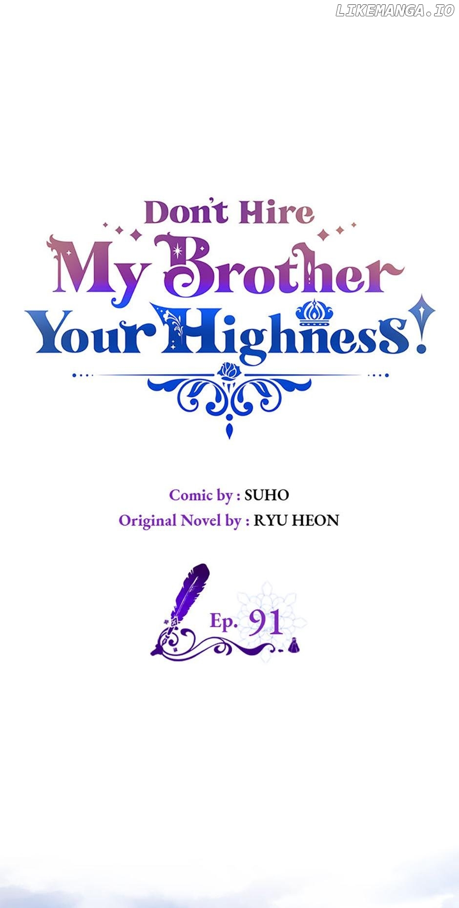 I’m Worried that My Brother is Too Gentle Chapter 91 - page 1