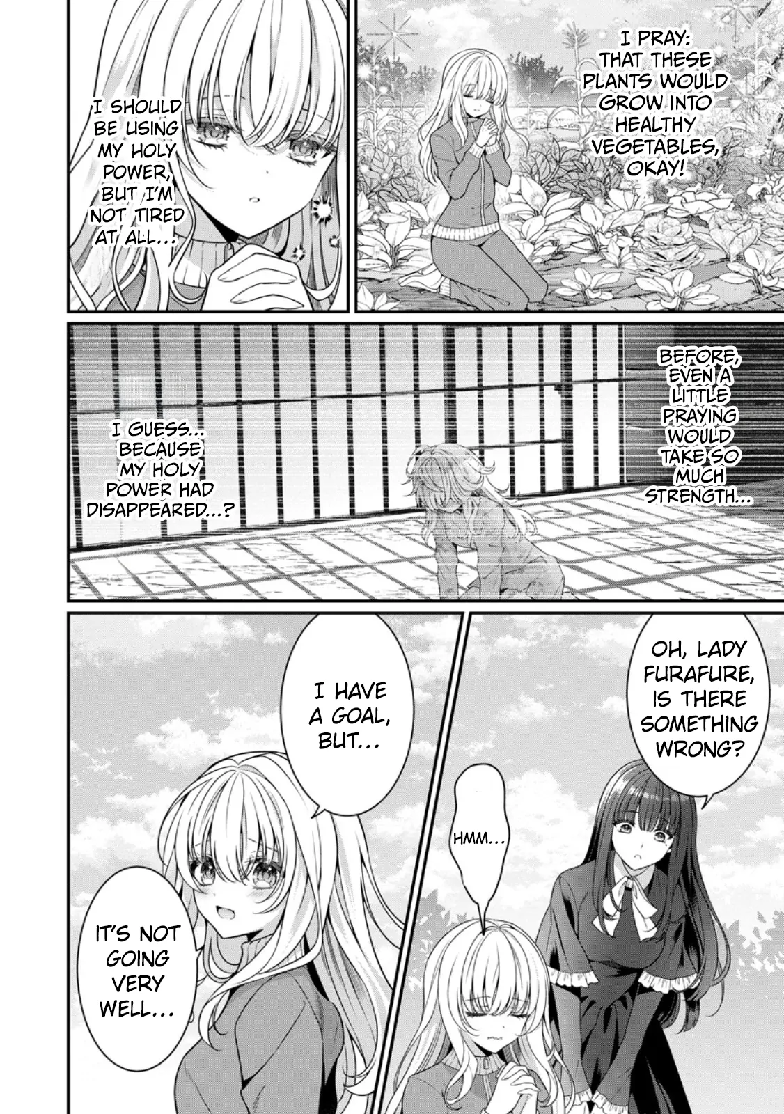 Tsuihou Seijo no Doronko Nouen Seikatsu: Itsunomanika Ringoku wo Sukutte Shimaimashita Chapter 3.1 - page 3