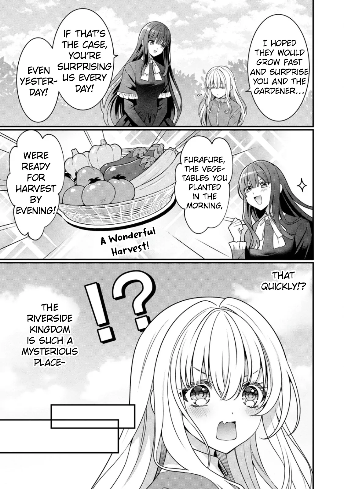 Tsuihou Seijo no Doronko Nouen Seikatsu: Itsunomanika Ringoku wo Sukutte Shimaimashita Chapter 3.1 - page 4