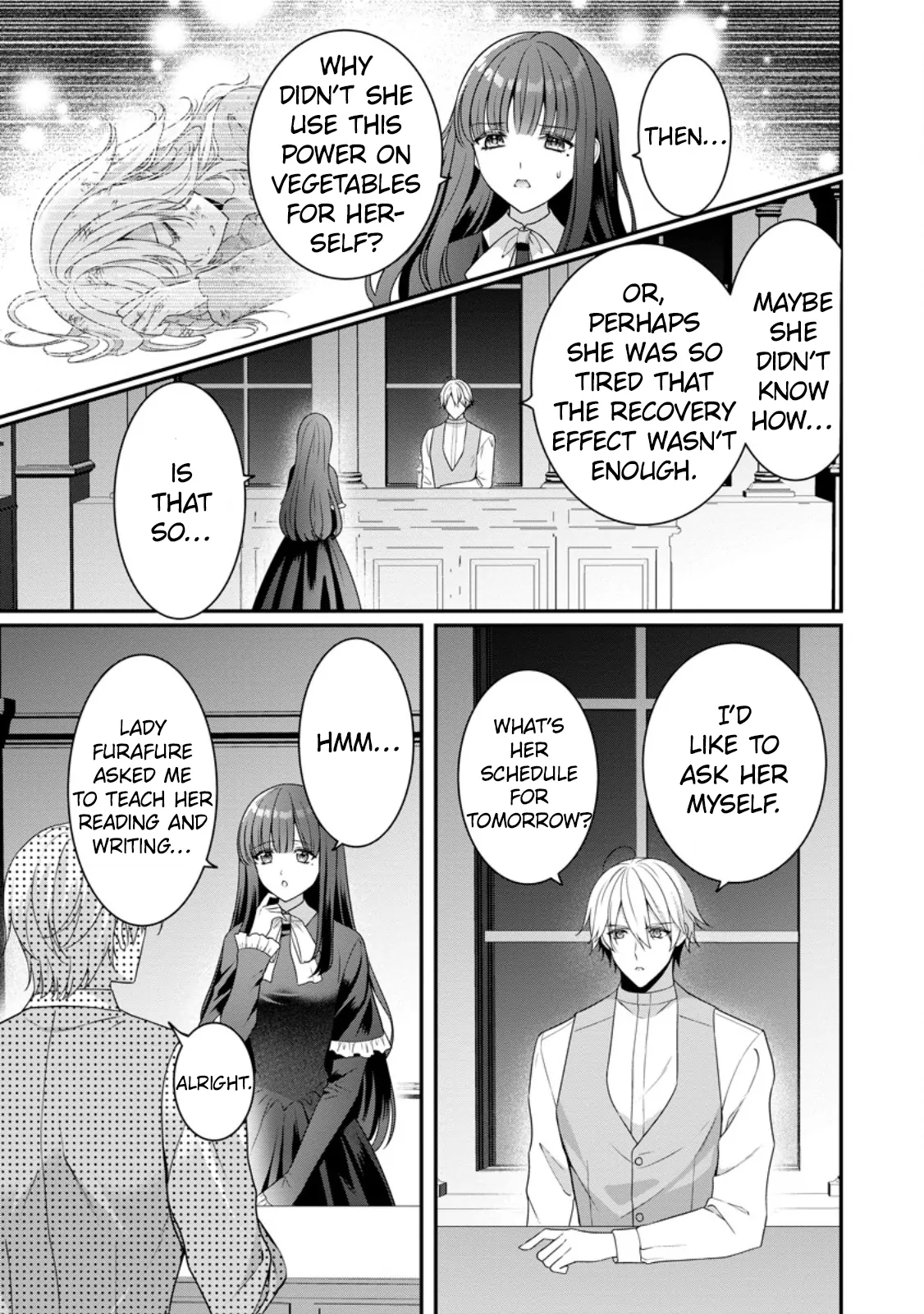 Tsuihou Seijo no Doronko Nouen Seikatsu: Itsunomanika Ringoku wo Sukutte Shimaimashita Chapter 3.1 - page 8