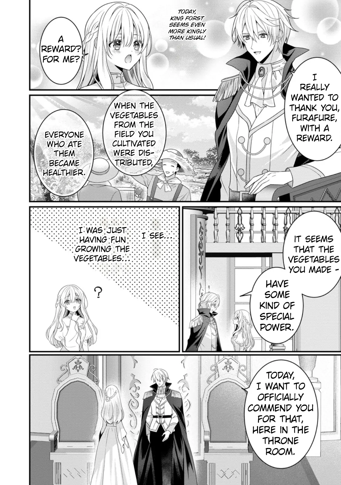 Tsuihou Seijo no Doronko Nouen Seikatsu: Itsunomanika Ringoku wo Sukutte Shimaimashita Chapter 3.2 - page 11