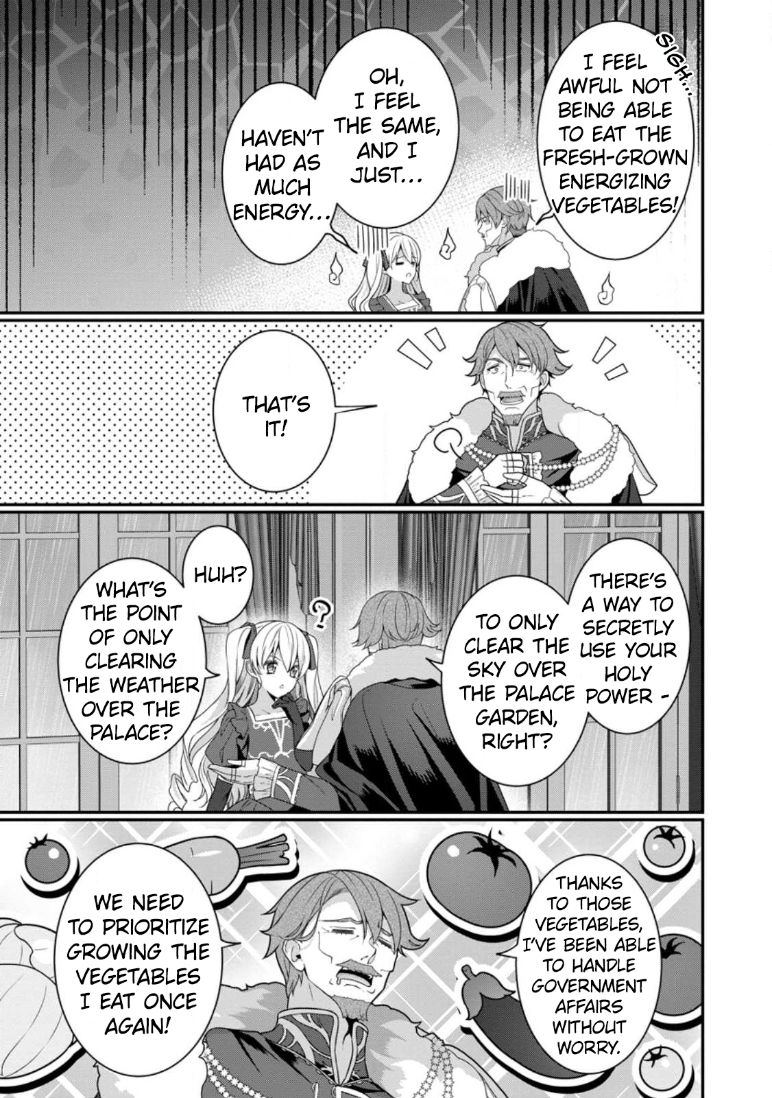 Tsuihou Seijo no Doronko Nouen Seikatsu: Itsunomanika Ringoku wo Sukutte Shimaimashita Chapter 3.3 - page 10