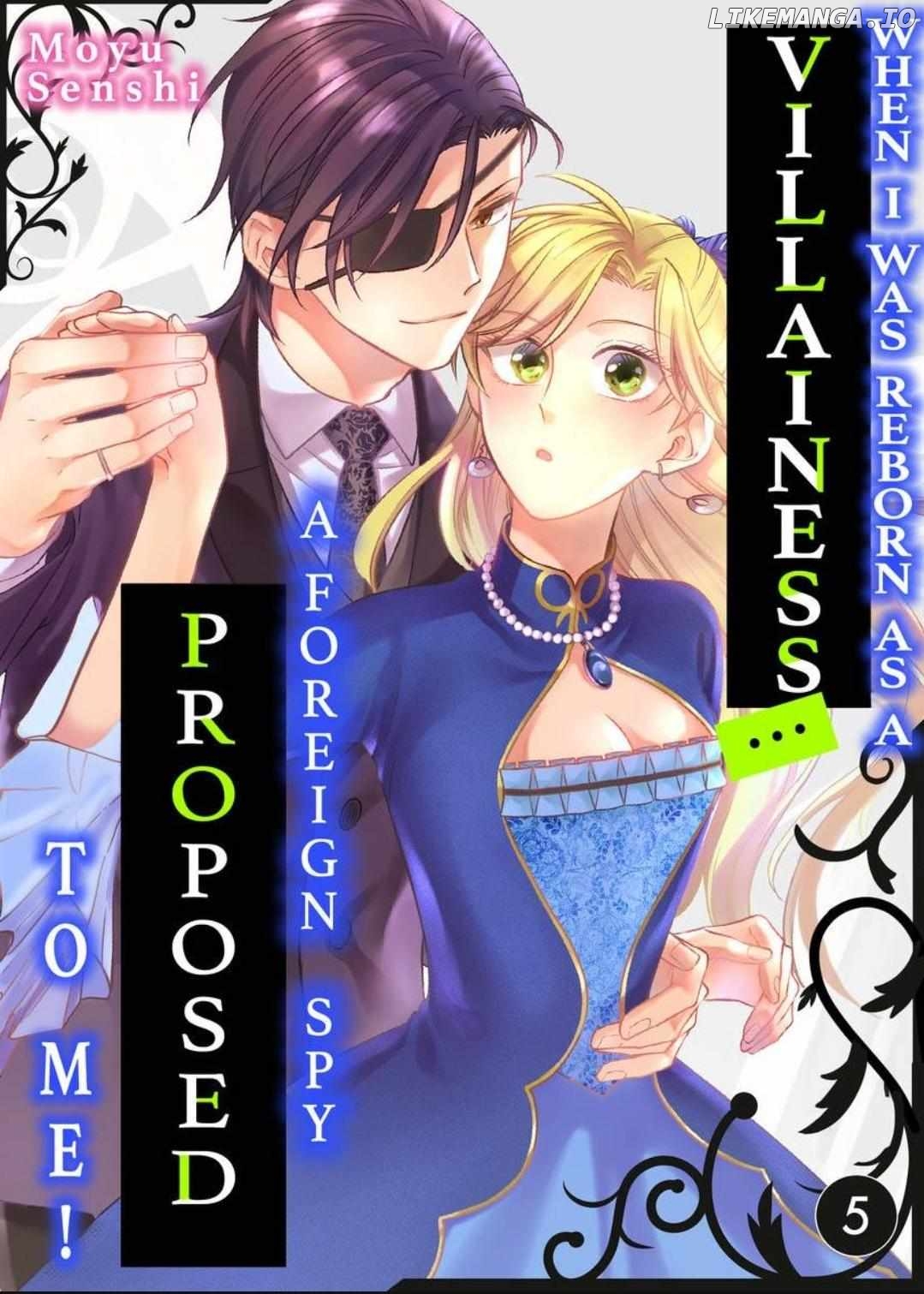 Akuyaku Reijou ni Tensei Shitara Tekikoku Mittei ni Kyuukonsaremashita!? Chapter 5 - page 1