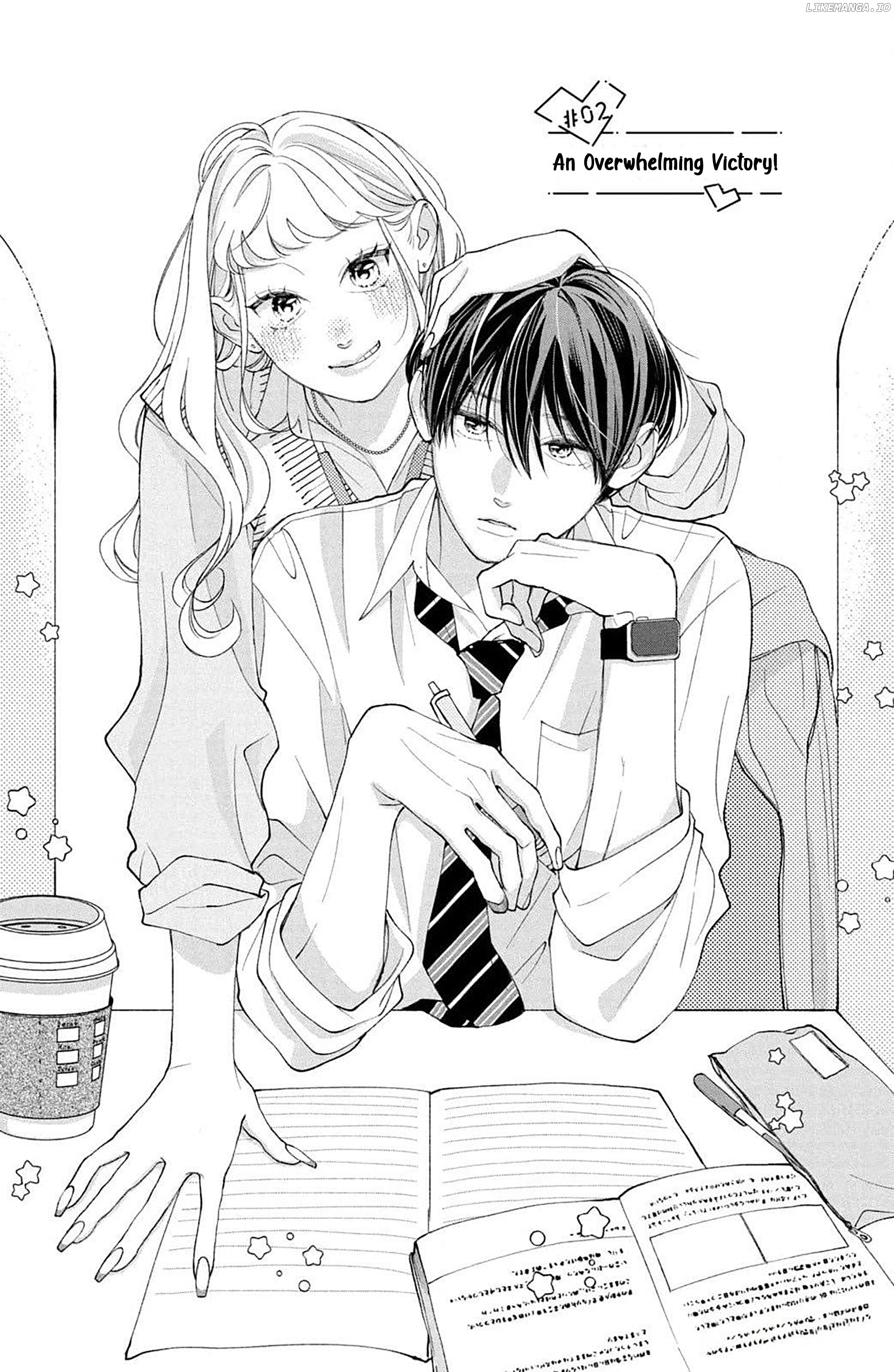 A Story About a Gal and a High-spec Boy Falling in Love at a Cram School Chapter 2 - page 1