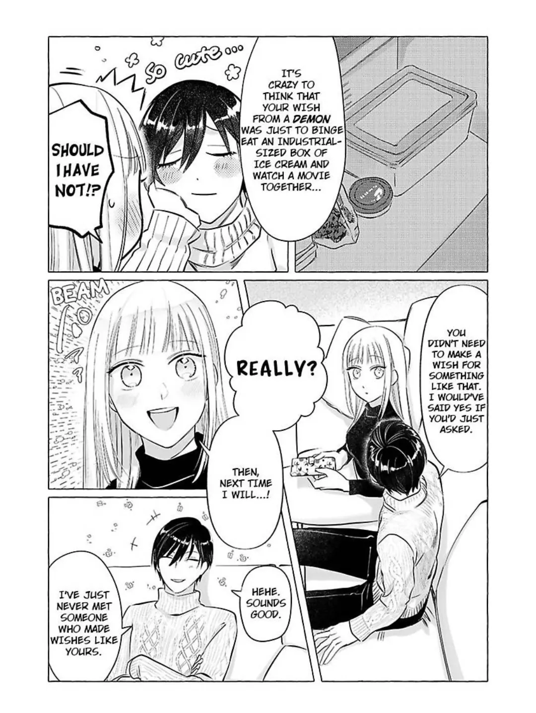 Miwaku no Shinshihamasa ni Akuma Donzoko OL ha Suitosekkusu de Torokasareru Chapter 4 - page 5